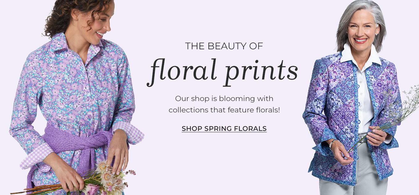 the beauty of floral prints shop spring florals