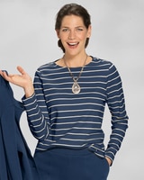 Essential Cotton Striped Tee thumbnail number 2