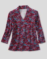 Prima™ Cotton Festive Fern Narrow-V Tee thumbnail number 2