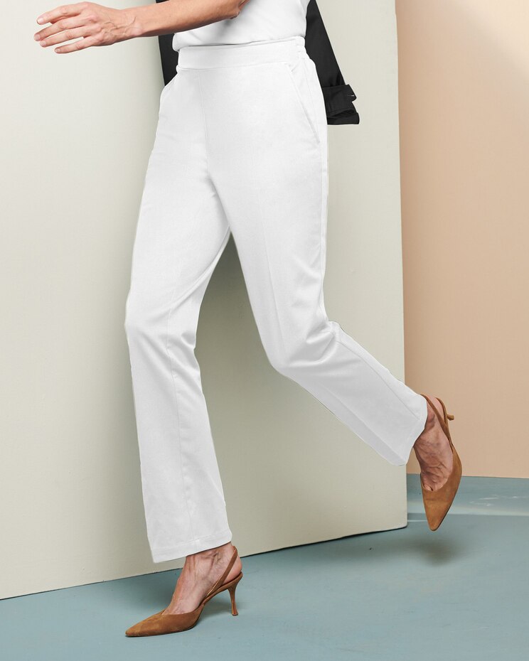 Comfort Stretch Pull-On Pants image number 1