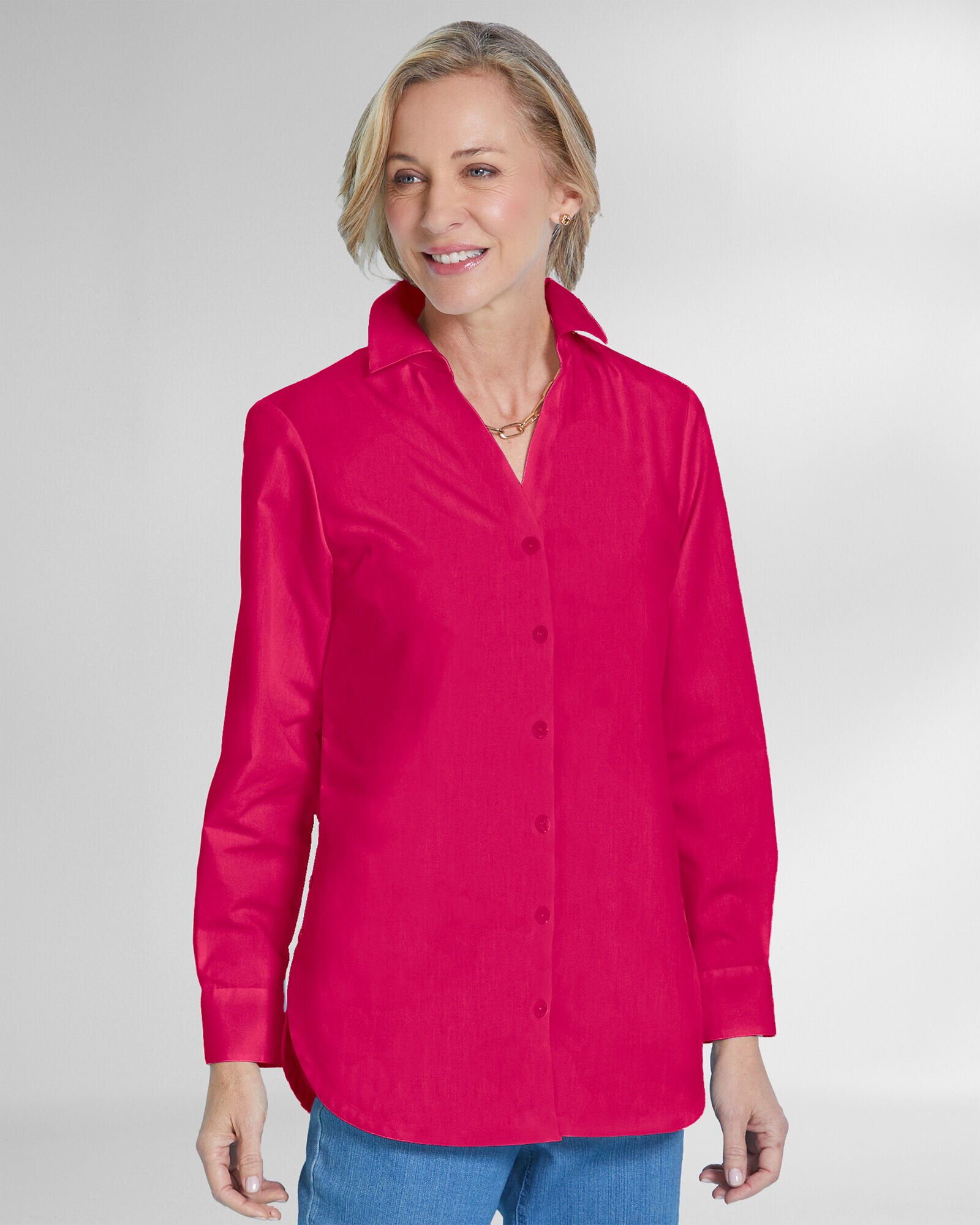 White long sleeve tunic discount