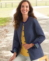 Limited-Edition Paisley Garden Reversible Quilted Jacket thumbnail number 2