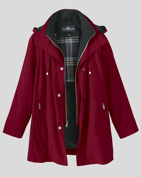 Fleet Street® Short Three-Season Raincoat