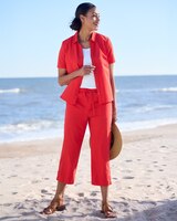 Captiva Y-Neck Camp Shirt  thumbnail number 2