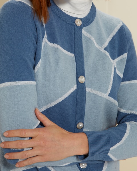 Graphic Colorblock Sweater
