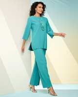 Wave Pleated Pants thumbnail number 2