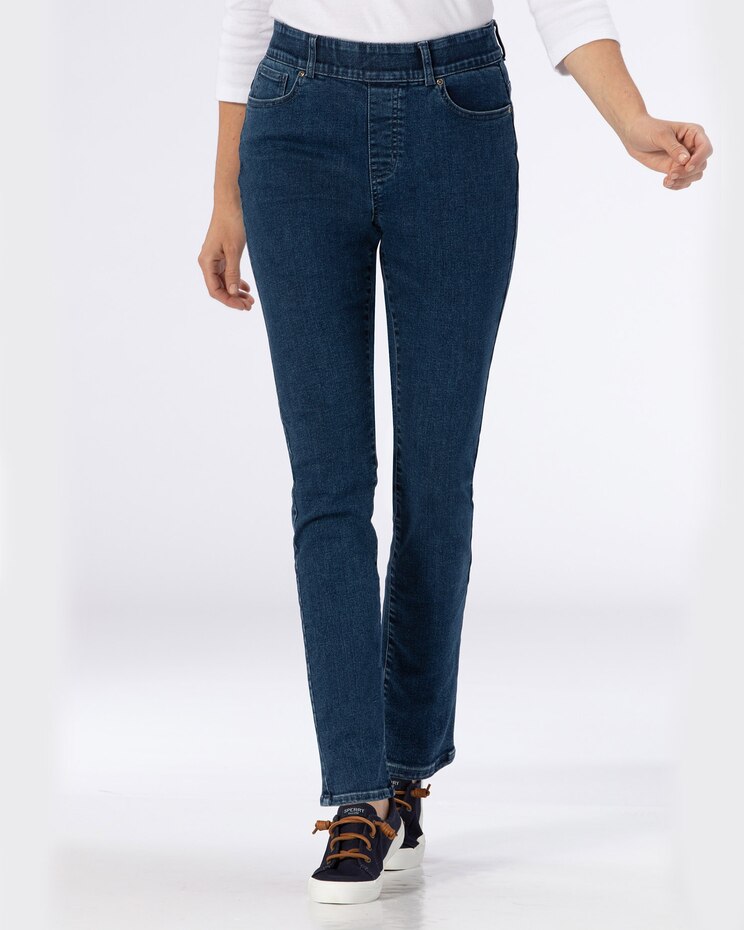 EverStretch 5-Pocket Pull-On Jeans image number 6