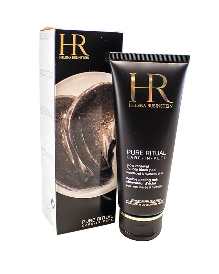 Helena Rubinstein Pure Ritual Glow Renewal Double Black Peel 3.3 Oz. / 100 Ml for Women by Helena Rubinstein image number 1