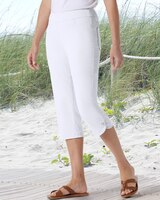SlimSation Tulip-Hem Capris thumbnail number 1