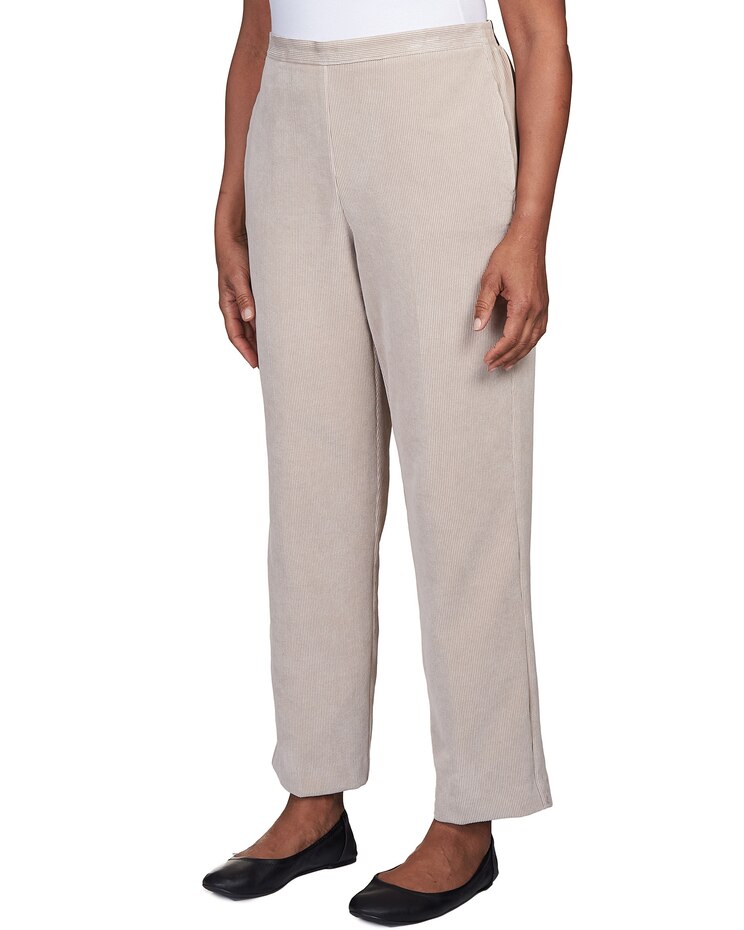 Alfred Dunner® St.Moritz Corduroy Regular Fit Average Length Pant image number 6