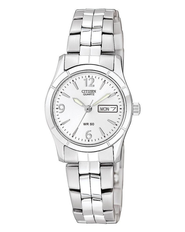 Citizen Quartz Stainless Steel Watch image number 1