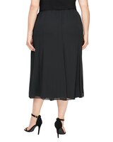 Tea-Length Panel Chiffon Skirt thumbnail number 4