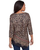 Ruby Rd® Cozy Season Knit Paisley Top thumbnail number 2