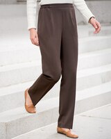 Washable Gabardine Pull-On Pants thumbnail number 1