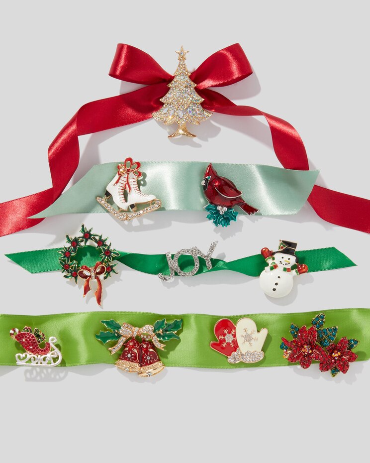 Holiday Charm Pins image number 1