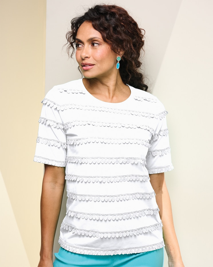 RickRack Stripe Tee image number 1