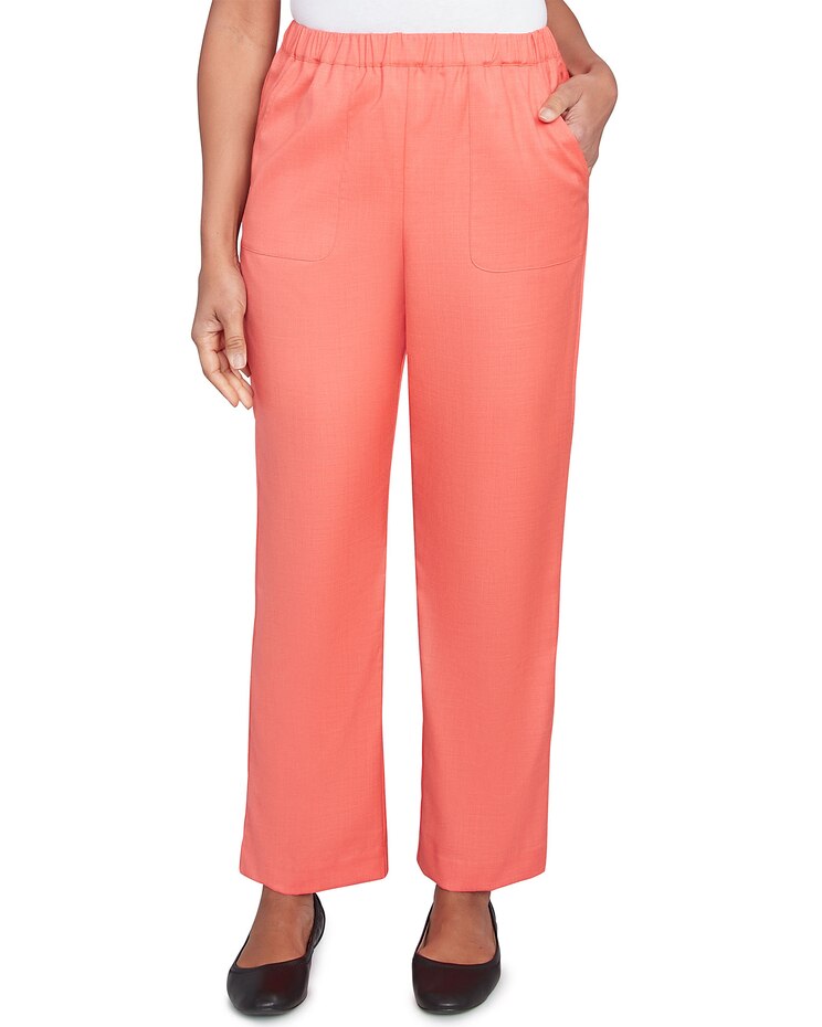 Alfred Dunner® Catalina Island Classic Balanced Side Pocket Short Length Pants image number 1
