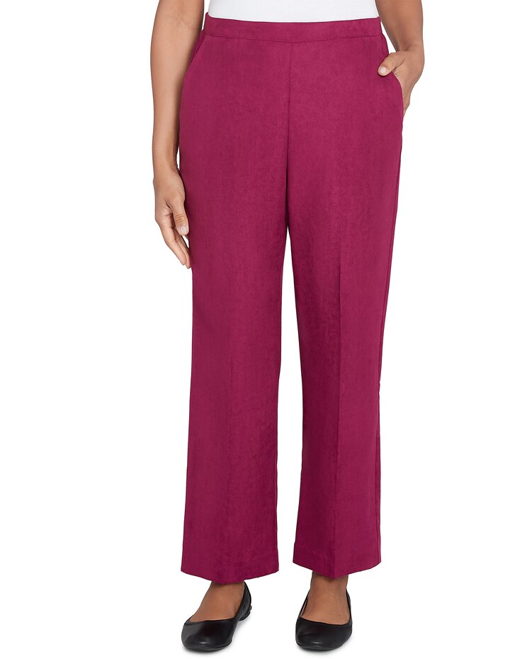 Alfred Dunner® Wine Country Classic Slant Pocket Short Length Pant image number 1