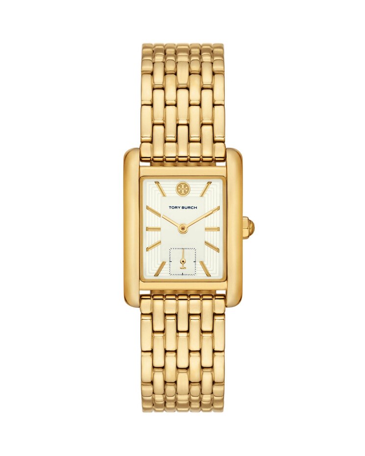 Tory Burch Stainless Steel Gold-Tone Eleanor Watch image number 1
