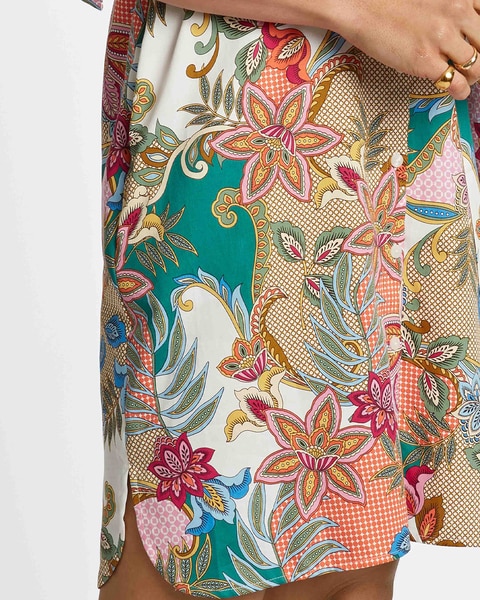 Foxcroft Charlie Jacobean Floral Dress
