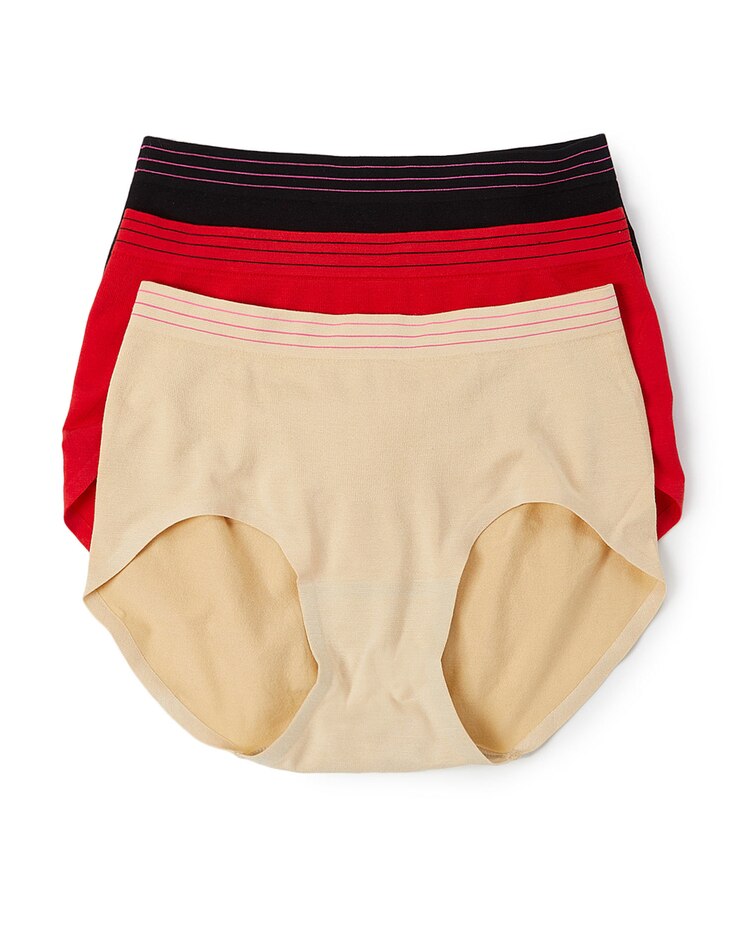 Seamless High-Waisted Modal Panty 3Pack image number 1