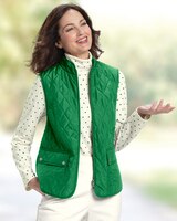 Berkshire Solid Quilted Vest thumbnail number 1