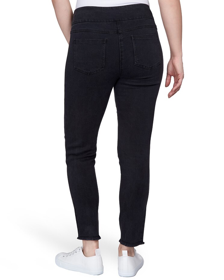 Ruby Rd® Denim-Like Twill Ankle Pant image number 2