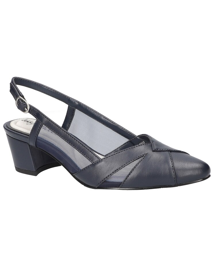 Easy Street® Avena Block Heel Slingback Pumps image number 1