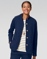 Newport Band-Collar Knit Jacket thumbnail number 1