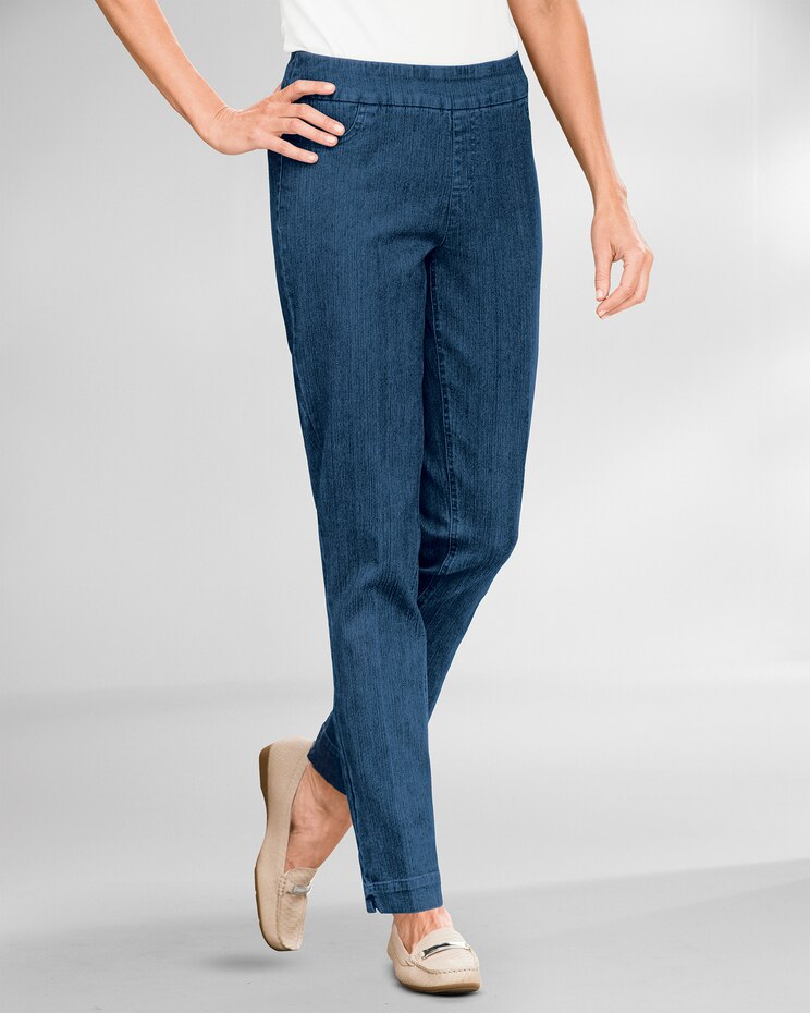 SlimSation® Tapered-Length Pants image number 1