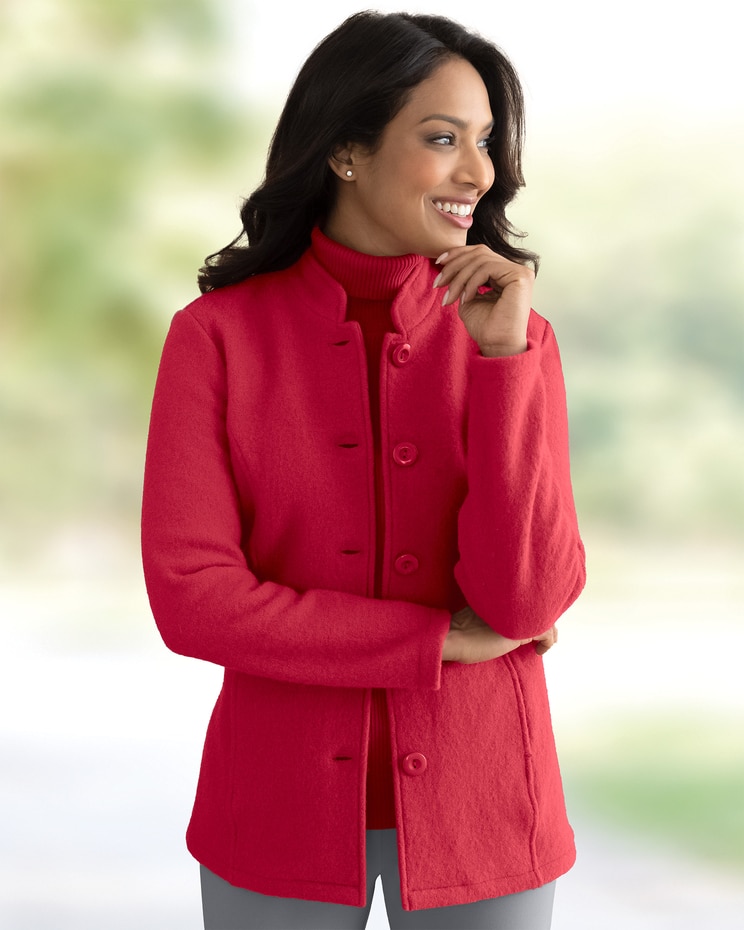 Updated Boiled Wool Jacket image number 1