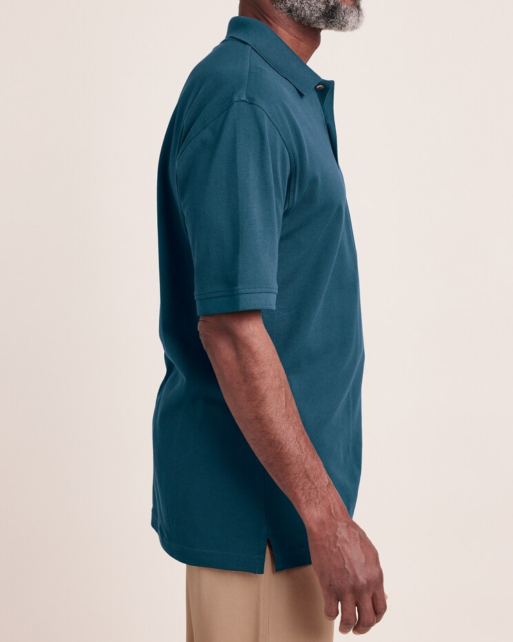 John Blair Short-Sleeve Piqué Knit Polo image number 6