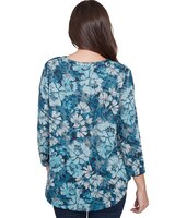 Ruby Rd® Wintery Glow Knit Embellished Winter Top thumbnail number 2