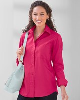 Foxcroft Classic-Fit Solid Shirt thumbnail number 1