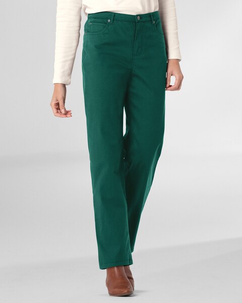 Dreamflex Color Straight-Leg Jeans