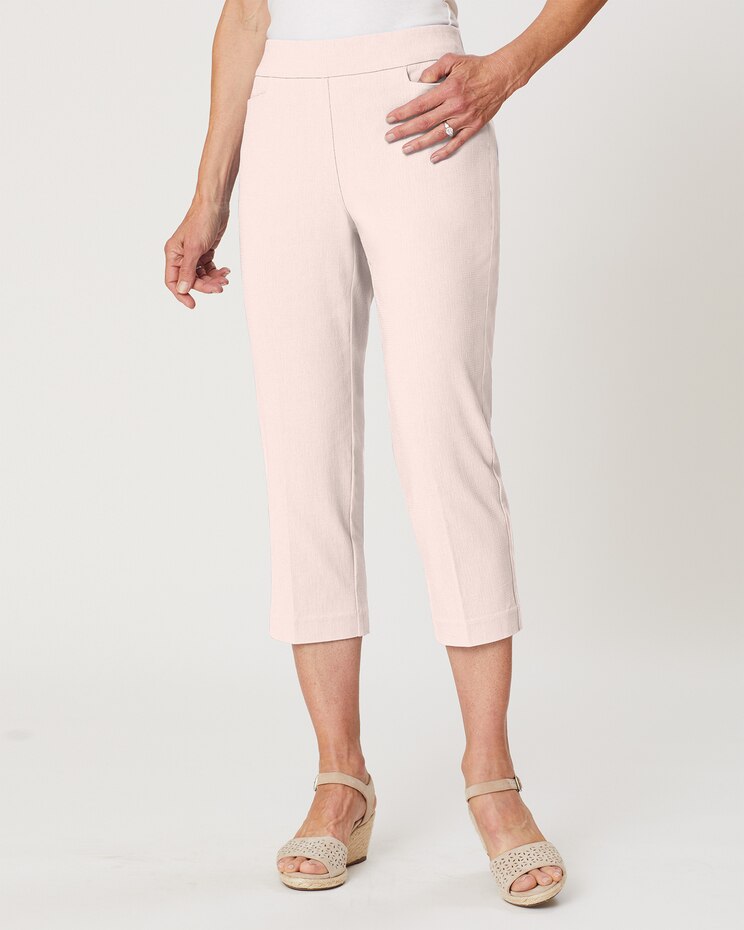 Slimtacular Textured Capri image number 1