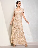 A-Line Soutache Dress by Alex Evenings thumbnail number 1