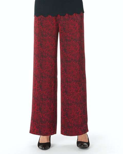 Paisley Scroll Hostess Pants
