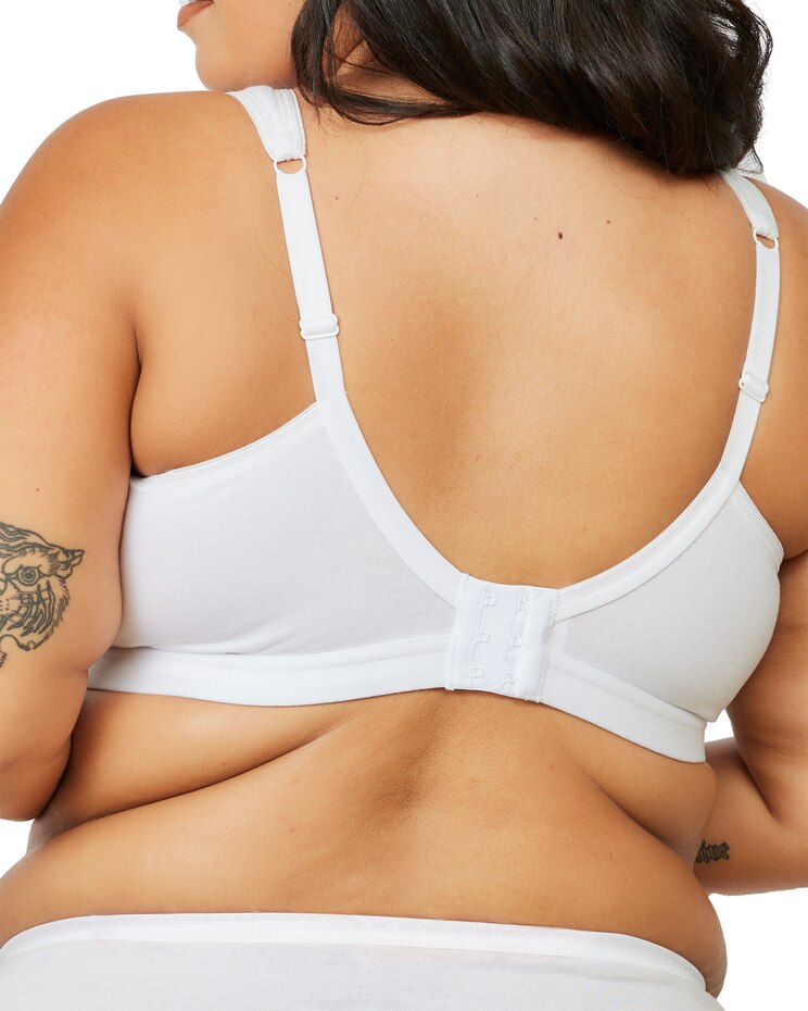 Leading Lady Evie Cotton Comfort Leisure Bra image number 2