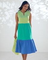Nantucket Cotton Tiered Dress thumbnail number 2