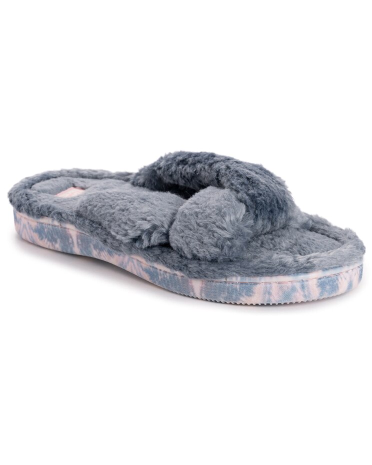 MUK LUKS® Lesedi Shearling Slide Slippers image number 1