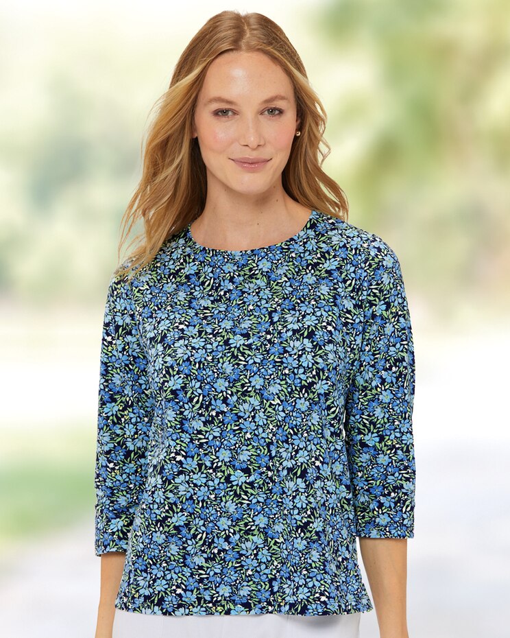 Prima™ Cotton Wildflower Tee image number 1