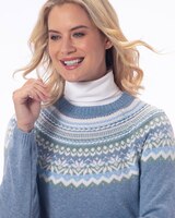 Fair Isle Yoke Sweater thumbnail number 4