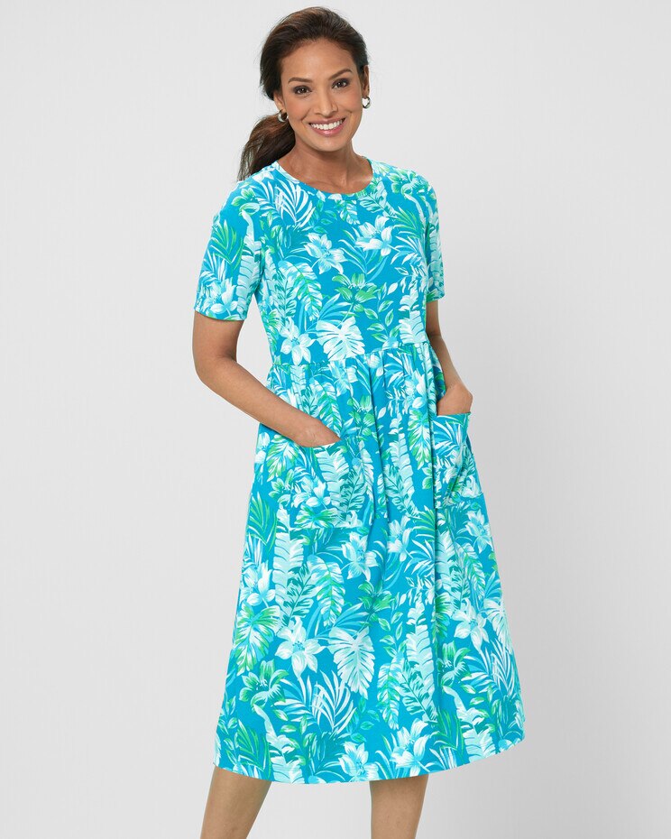 Boardwalk Knit Print Weekend Dress | Appleseeds
