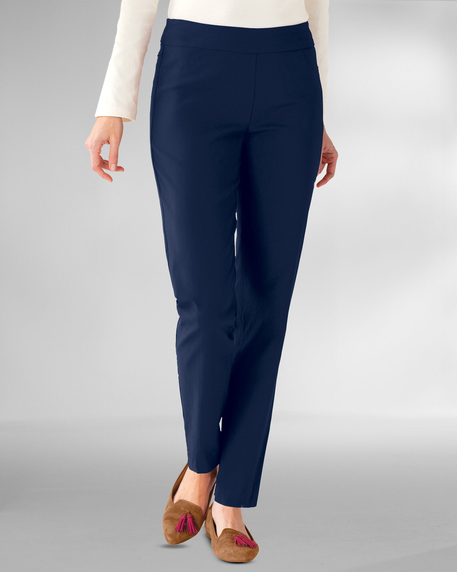 Max Studio Women's Twill Cropped Wide Leg Pant, Latte at