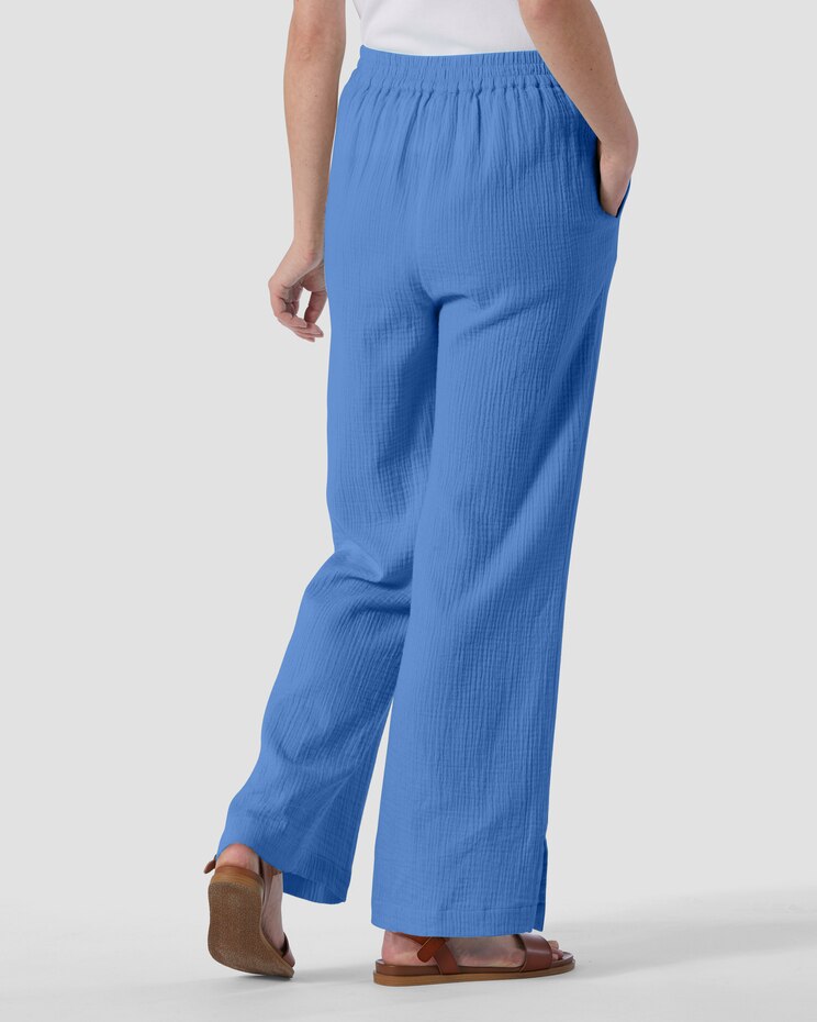Nantucket Textured-Cotton Pants image number 2