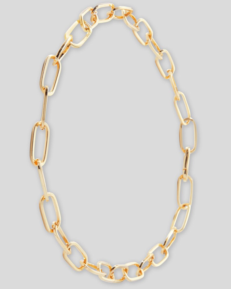 Convertible Paper-Clip Link Necklace image number 2