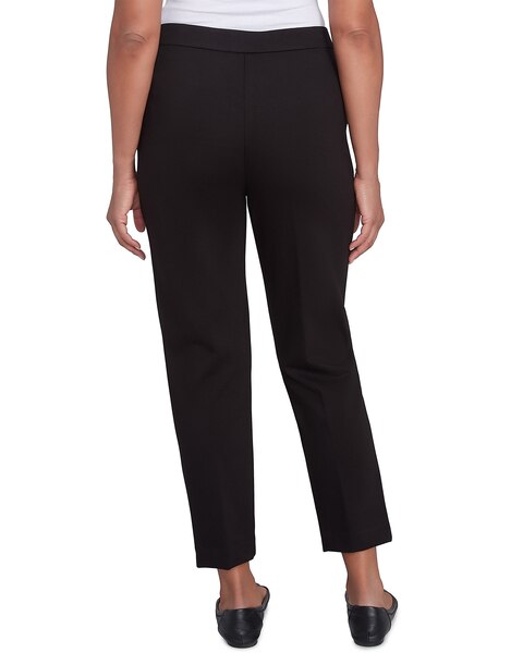 Alfred Dunner® Rue Rivoli Embroidered Leaf Medium Length Pant