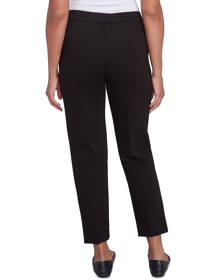 Alfred Dunner® Rue Rivoli Embroidered Leaf Medium Length Pant image number 3