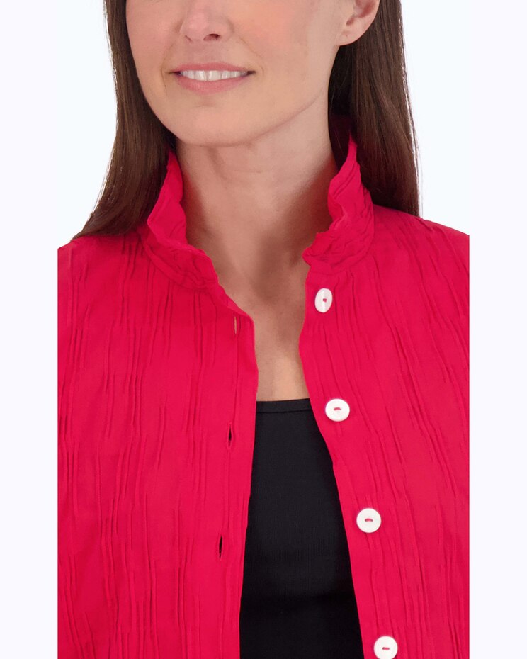 Carolina Easy Care  Crinkle Shirt Jacket image number 6